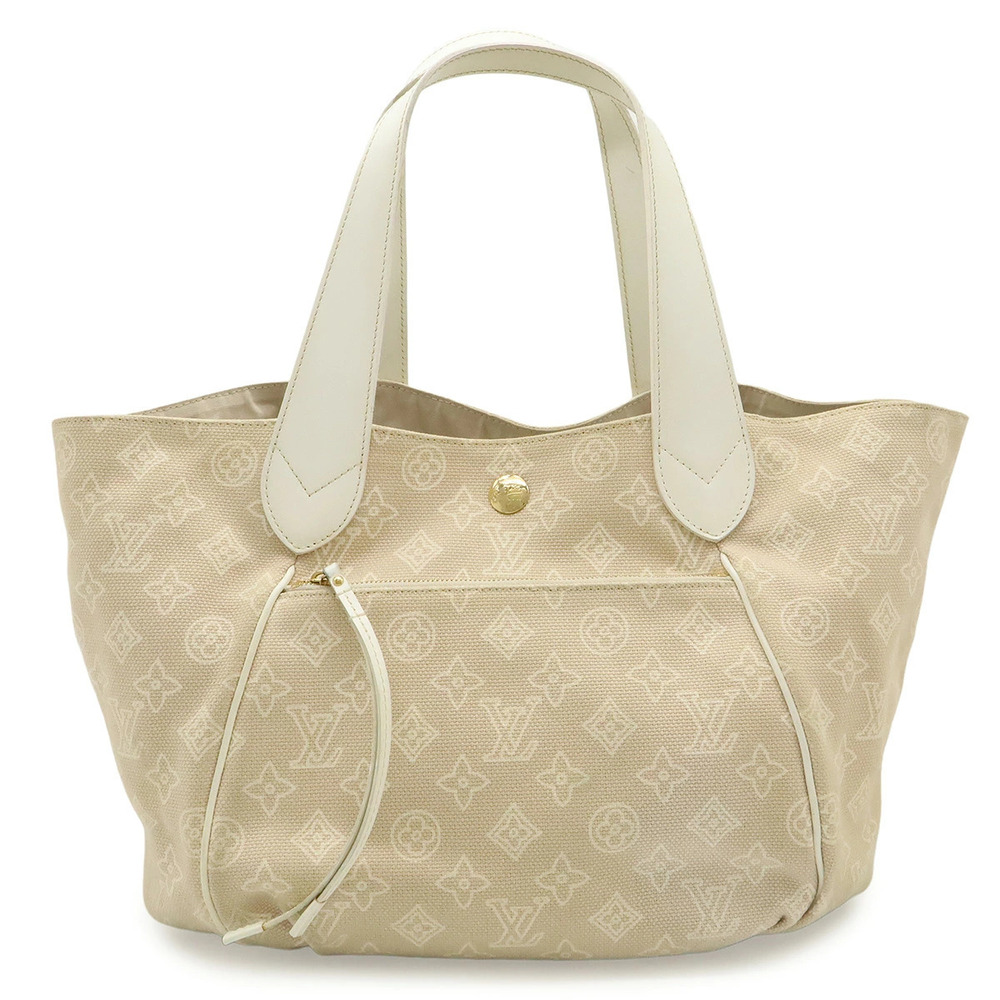 LOUIS VUITTON Monogram Beach Cabay Panema Tote Bag Shoulder Canvas Sable Pouch